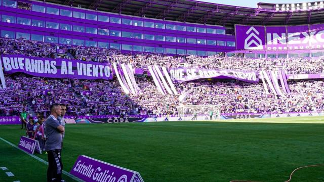 Aficionados del Pucela en el José Zorrilla