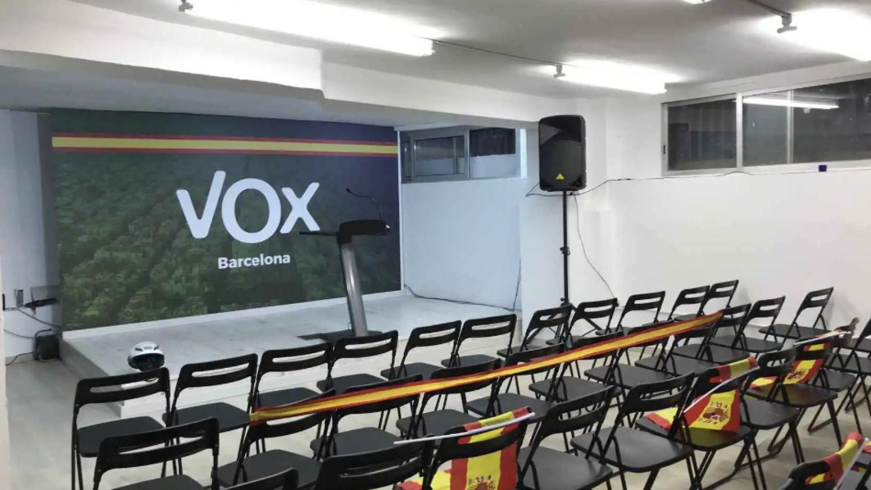 Una sede de VOX.
