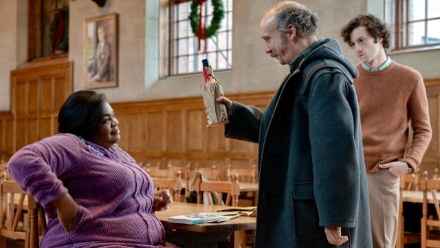 Escena de la película 'Los que se quedan', de Alexander Payne (2023)