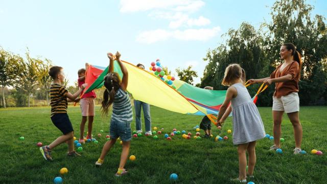 Campamento de verano.
