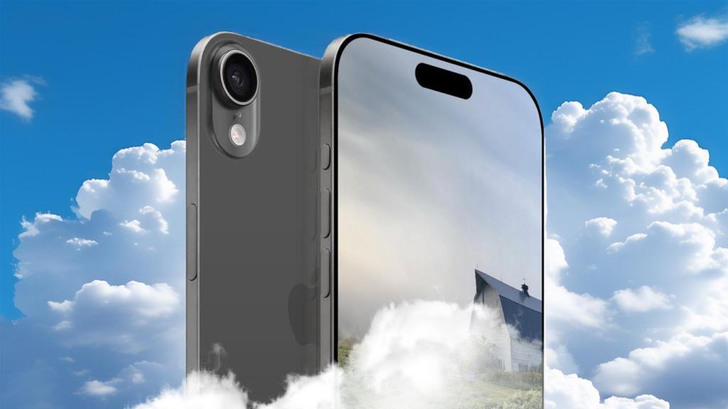 Concepto del iPhone 17 Air.