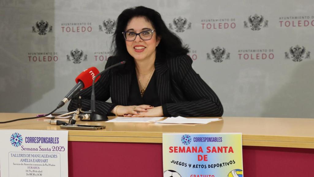 Marisol Illescas ha presentado hoy el Plan Corresponsables en el Ayuntamiento de Toledo