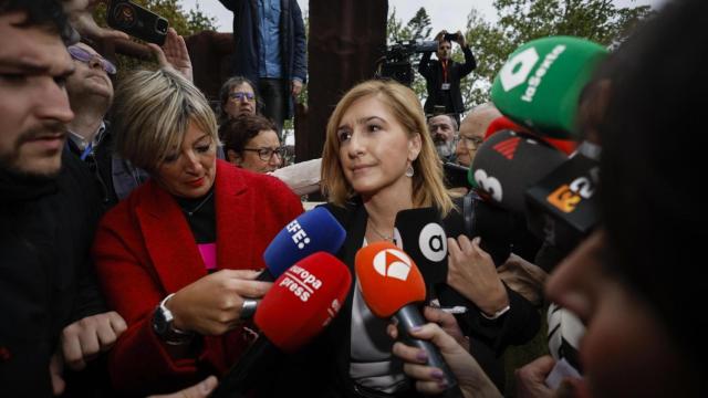 La exconsellera Salomé Pradas, en los juzgados. Rober Solsona / Europa Press