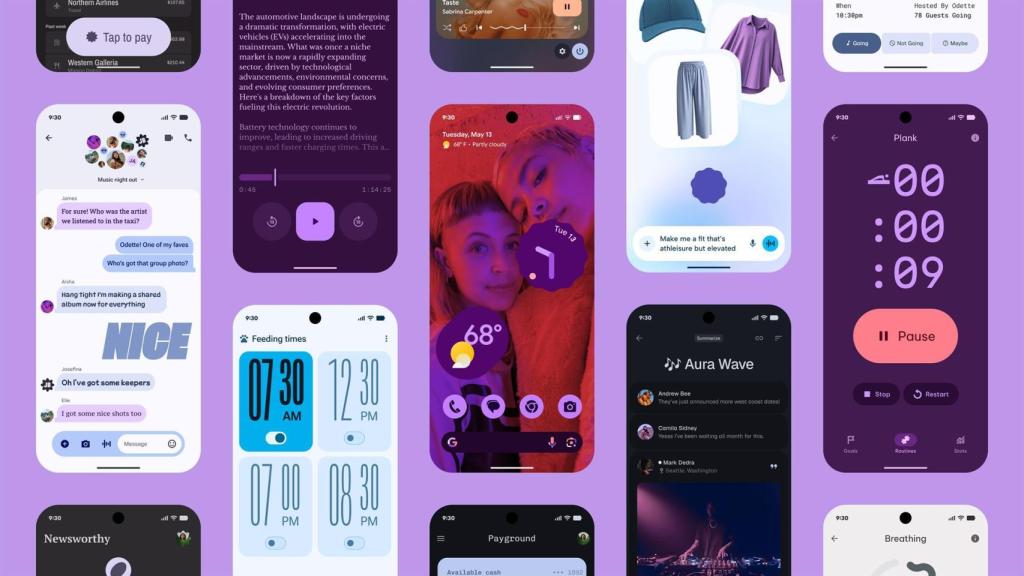 Nuevo aspecto de Android