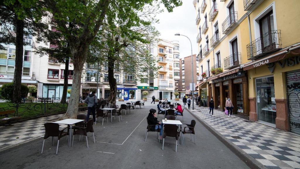 La calle Carretería de Cuenca.