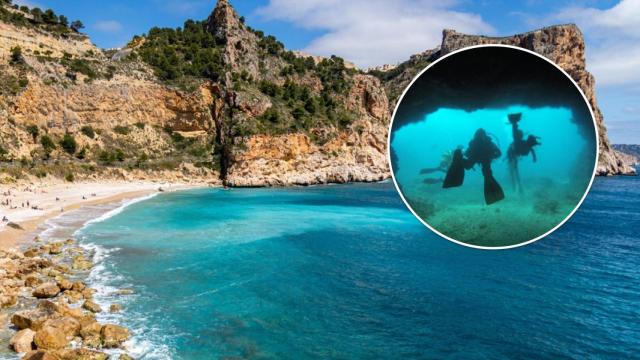La Cala Moraig.
