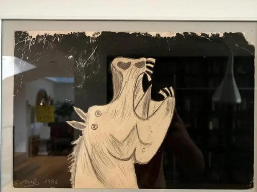 El dibujo de Nuria Roca.