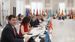 El presidente de la Junta de Castilla y León, Alfonso Fernández Mañueco, participa en la XXVIII Conferencia de Presidentes Autonómicos.