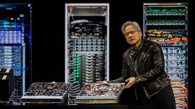 El CEO de Nvidia, Jensen Huang.