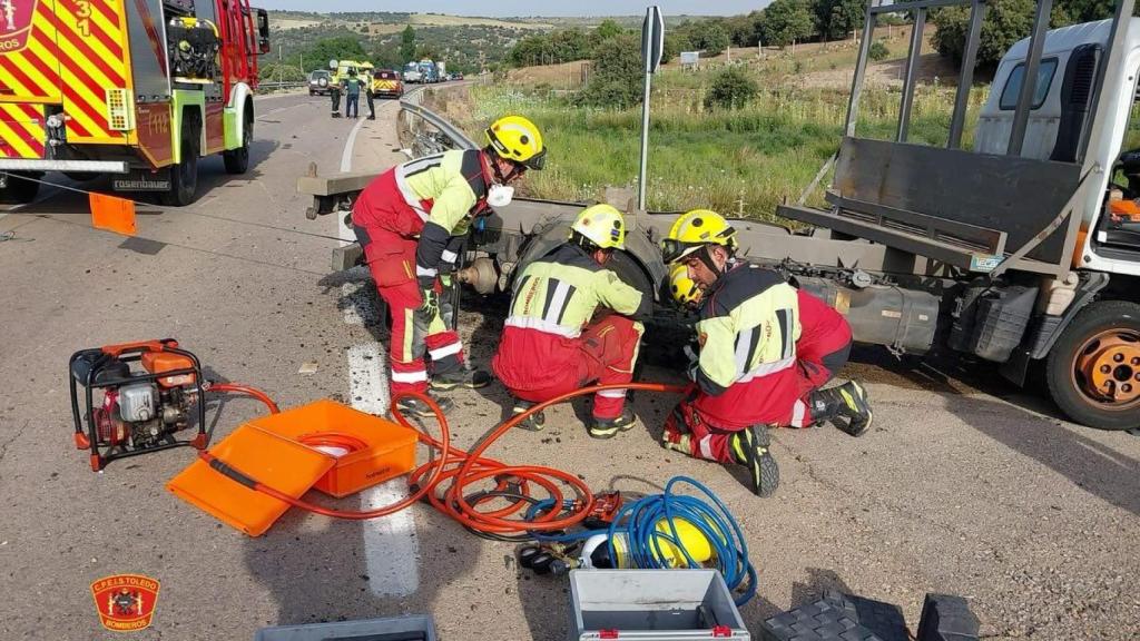 Accidente mortales en la CM-401.