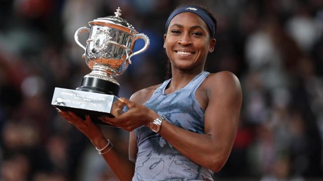 Coco Gauff levanta el título de Roland Garros.